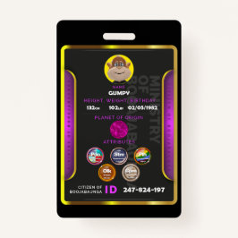 Tarjeta De Identificación Insignia ciudadana