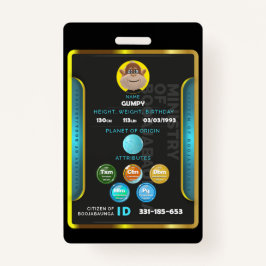 Tarjeta De Identificación Insignia ciudadana