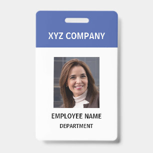 Tarjeta De Identificación Insígnia clásica de identificación