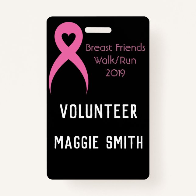 Tarjeta De Identificación Insignia completamente adaptable (Anverso)