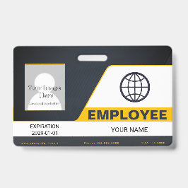 Tarjeta De Identificación Insignia corporativa