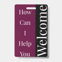 Insignia de bienvenida