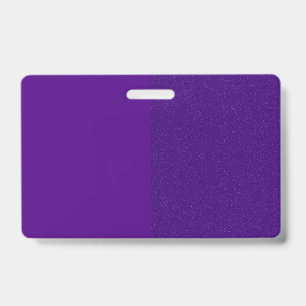 Tarjeta De Identificación Insignia de brillo con división vertical púrpura –