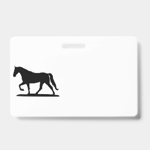 Tarjeta De Identificación Insignia de Caballo de Caminata de Tennessee
