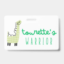 insignia de conciencia guerrera de tourette Laynar