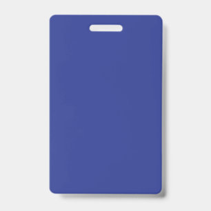 Tarjeta De Identificación Insígnia de evento personalizada azul ejecutivo