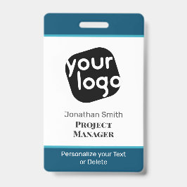 Tarjeta De Identificación    Insignia de ID de conferencia personalizada min