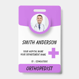 Tarjeta De Identificación Insígnia de identificación de enfermera personaliz