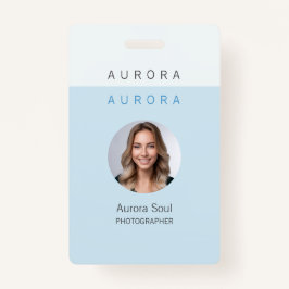 Tarjeta De Identificación Insignia de identificación del distintivo de nombr