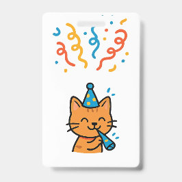 Tarjeta De Identificación Insignia de invitación de Año Nuevo