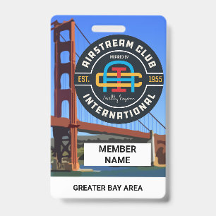 Tarjeta De Identificación insignia de miembro