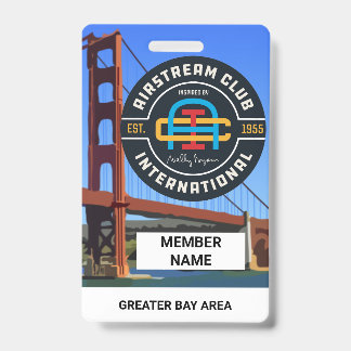Tarjeta De Identificación insignia de miembro