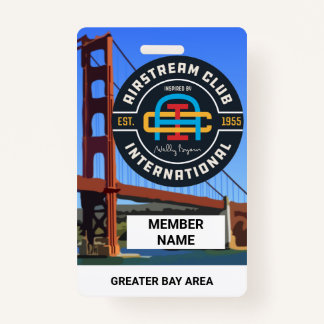 Tarjeta De Identificación insignia de miembro