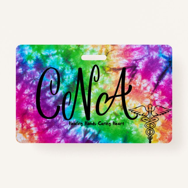 Tarjeta De Identificación Insignia de nombre CNA (Anverso)