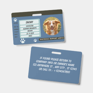 Tarjeta De Identificación Insígnia de nombre personalizado Botón de ID de em