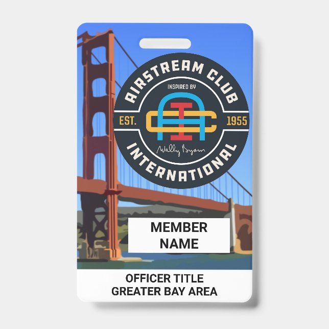 Tarjeta De Identificación Insignia de oficial (Front)