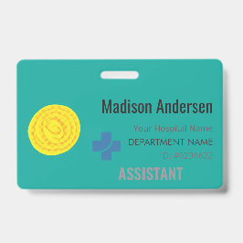 Tarjeta De Identificación Insignia de personal plástica - Seguridad.Show.Wor