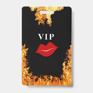 Tarjeta De Identificación Insígnia de plástico VIP