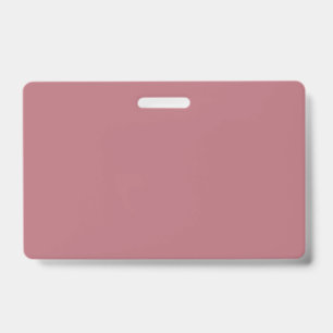 Tarjeta De Identificación Insígnia de PVC de oro rosa personalizada