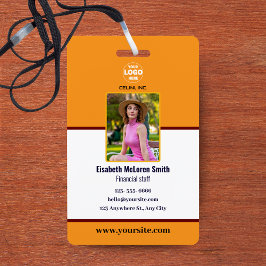 Tarjeta De Identificación Insignia de seguridad de la Marina Profesional: fo