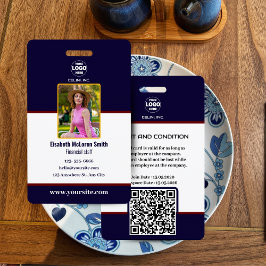 Tarjeta De Identificación Insignia de seguridad de la Marina Profesional: fo