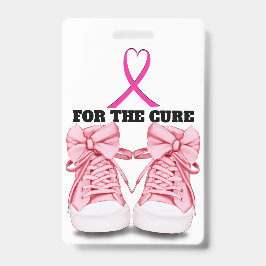 Tarjeta De Identificación Insignia de sensibilización sobre el cáncer - Ver