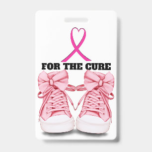 Tarjeta De Identificación Insignia de sensibilización sobre el cáncer - Ver