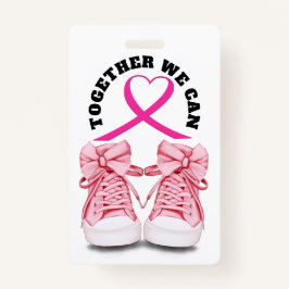 Tarjeta De Identificación Insignia de sensibilización sobre el cáncer - Ver 