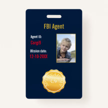 Insignia del agente secreto del FBI