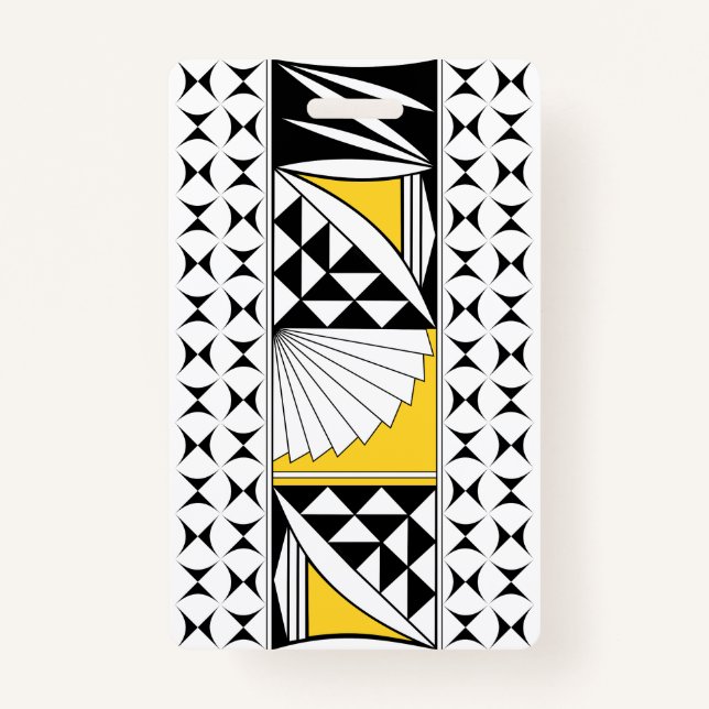 Tarjeta De Identificación Insignia del amanecer del suroeste (Anverso)