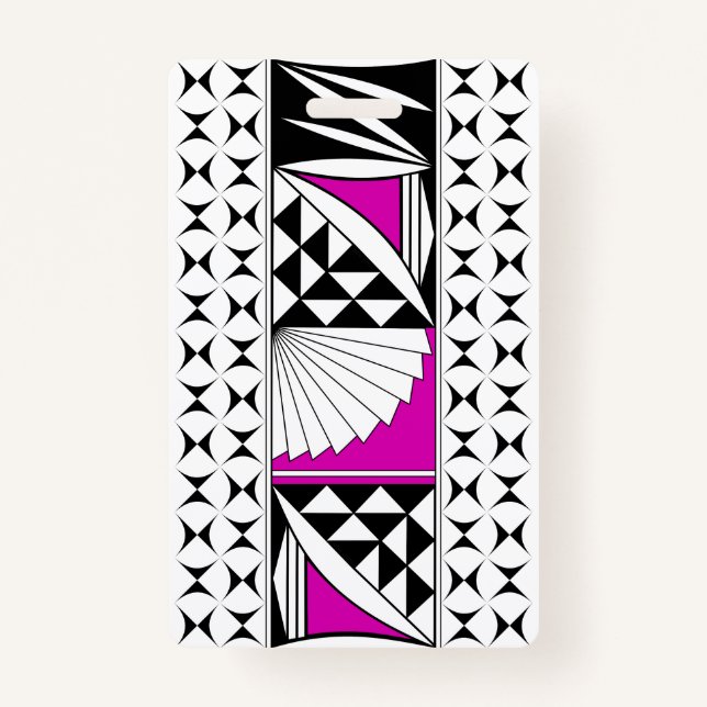 Tarjeta De Identificación Insignia del amanecer del suroeste (Anverso)