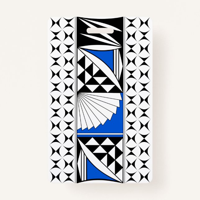 Tarjeta De Identificación Insignia del amanecer del suroeste (Anverso)