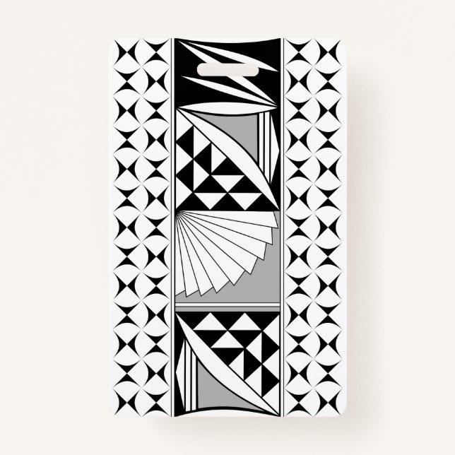 Tarjeta De Identificación Insignia del amanecer del suroeste (Anverso)