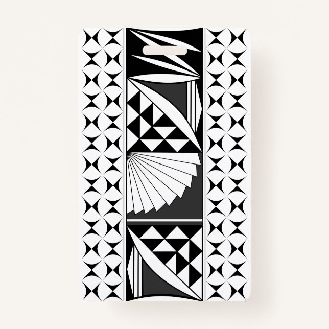 Tarjeta De Identificación Insignia del amanecer del suroeste (Anverso)