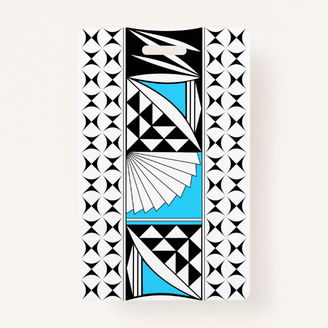 Tarjeta De Identificación Insignia del amanecer del suroeste (Anverso)