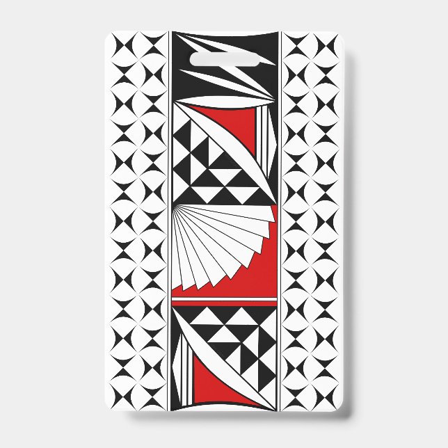 Tarjeta De Identificación Insignia del amanecer del suroeste (Anverso)