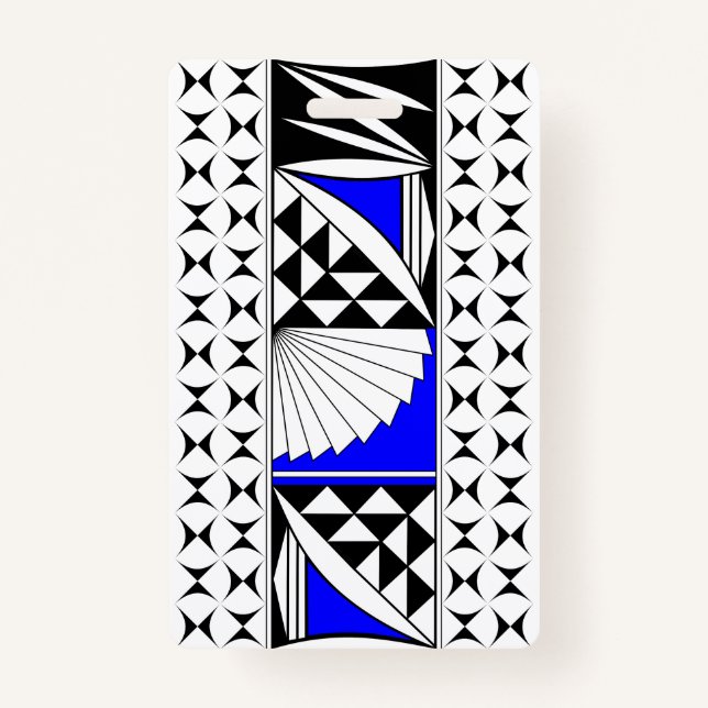 Tarjeta De Identificación Insignia del amanecer del suroeste (Anverso)