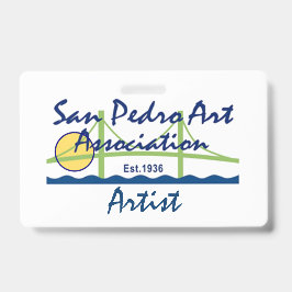 Tarjeta De Identificación Insignia del logotipo de SPAA