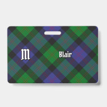 Insignia del Tartán del Clan Blair