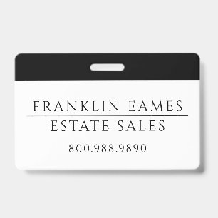 Tarjeta De Identificación Insignia empresarial