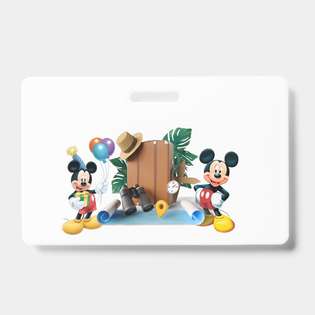 Tarjeta De Identificación Insignia horizontal (Front)