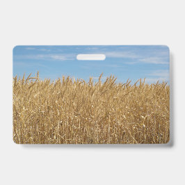 Tarjeta De Identificación Insignia horizontal