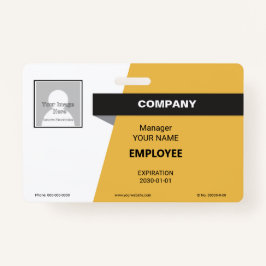 Tarjeta De Identificación Insignia logística