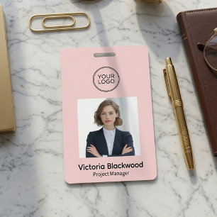 Tarjeta De Identificación Insígnia moderna de identificación personalizada c