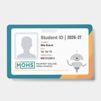 Tarjeta De Identificación Insígnia MOHS 26-27