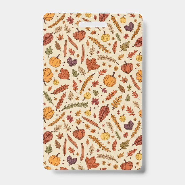 Tarjeta De Identificación Insignia para dar gracias (Parte frontal)