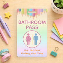Insígnia Personalizada de Pase de Baño para Maestr