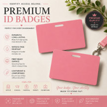 Insígnia personalizada rosa de lujo
