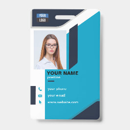 Tarjeta De Identificación Insígnia profesional personalizada