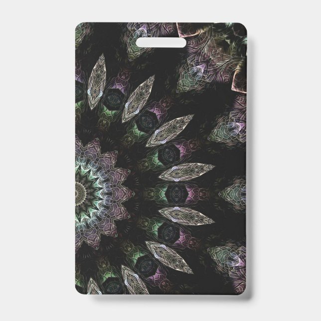 Tarjeta De Identificación Insignia Theo (Parte frontal)